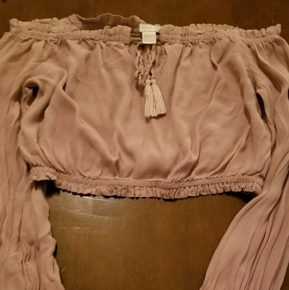 Forever 21 flowy crop top